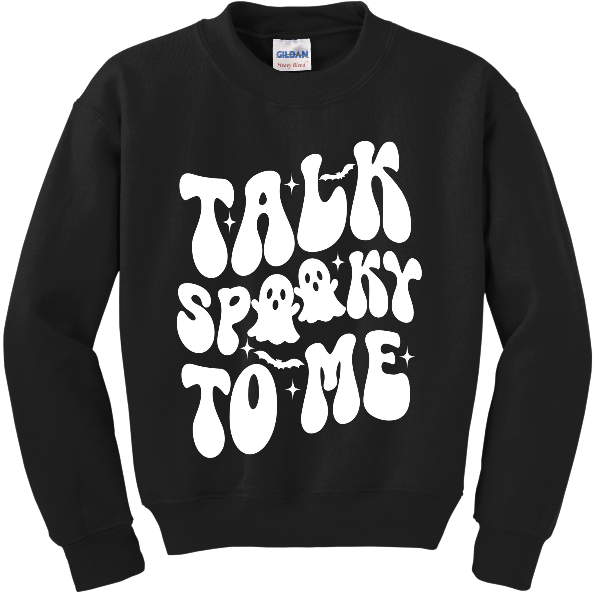Take Spooky To Me Retro Groovy Halloween Kids Sweatshirt