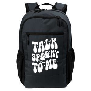 Take Spooky To Me Retro Groovy Halloween Daily Commute Backpack