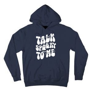 Take Spooky To Me Retro Groovy Halloween Tall Hoodie