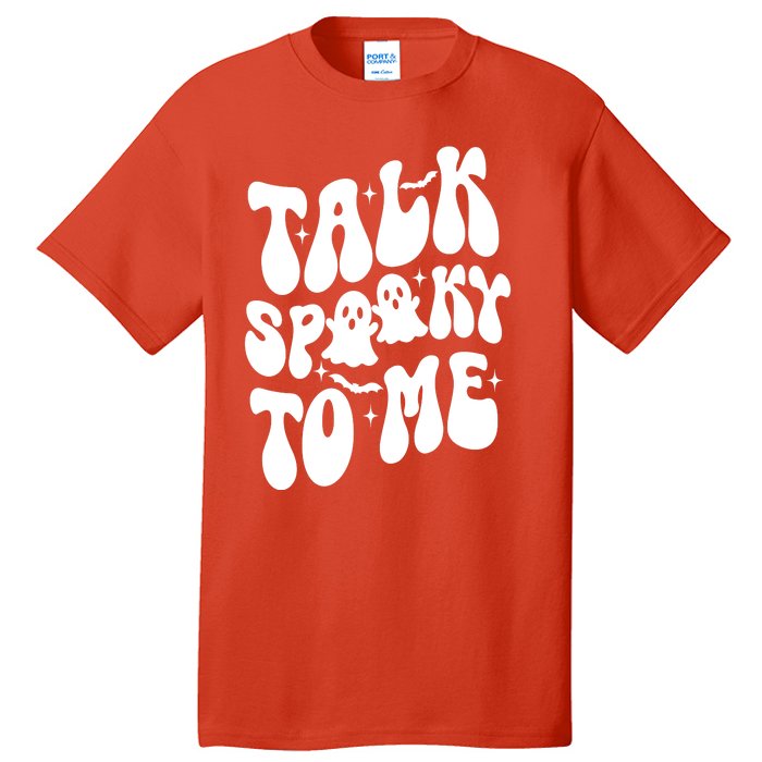 Take Spooky To Me Retro Groovy Halloween Tall T-Shirt