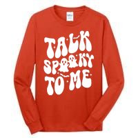 Take Spooky To Me Retro Groovy Halloween Tall Long Sleeve T-Shirt