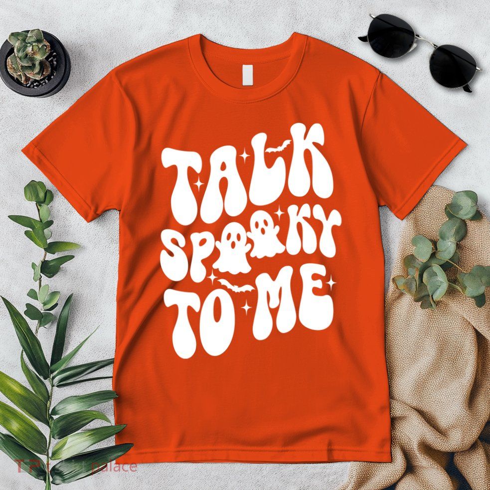 Take Spooky To Me Retro Groovy Halloween Premium T-Shirt