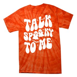 Take Spooky To Me Retro Groovy Halloween Tie-Dye T-Shirt