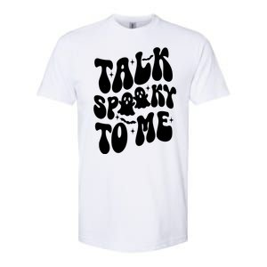 Take Spooky To Me Retro Groovy Halloween Softstyle CVC T-Shirt