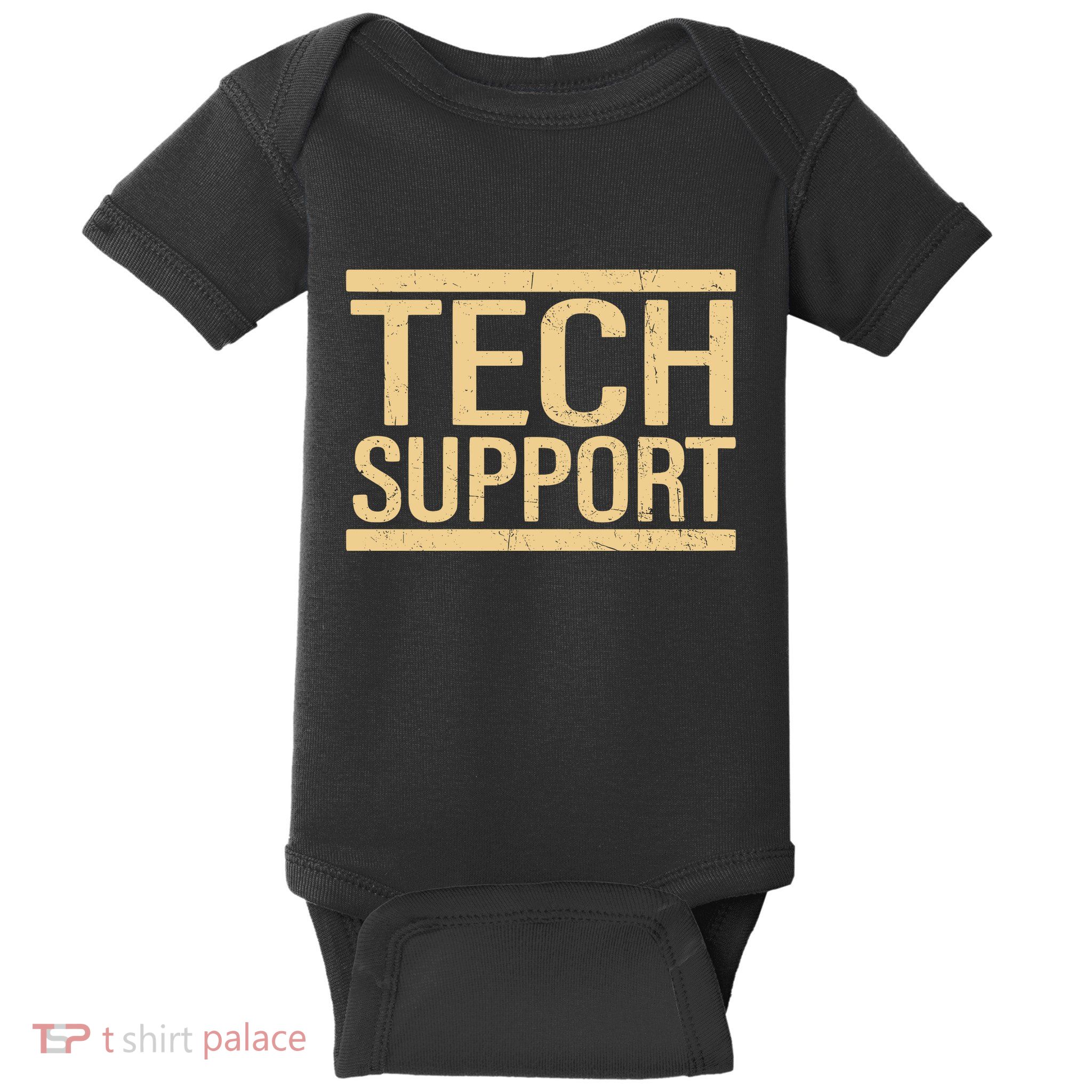 Tech Support Baby Bodysuit