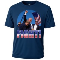 Trump Signals To Americans To Fight Cooling Performance Crew T-Shirt