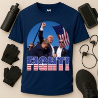 Trump Signals To Americans To Fight Cooling Performance Crew T-Shirt
