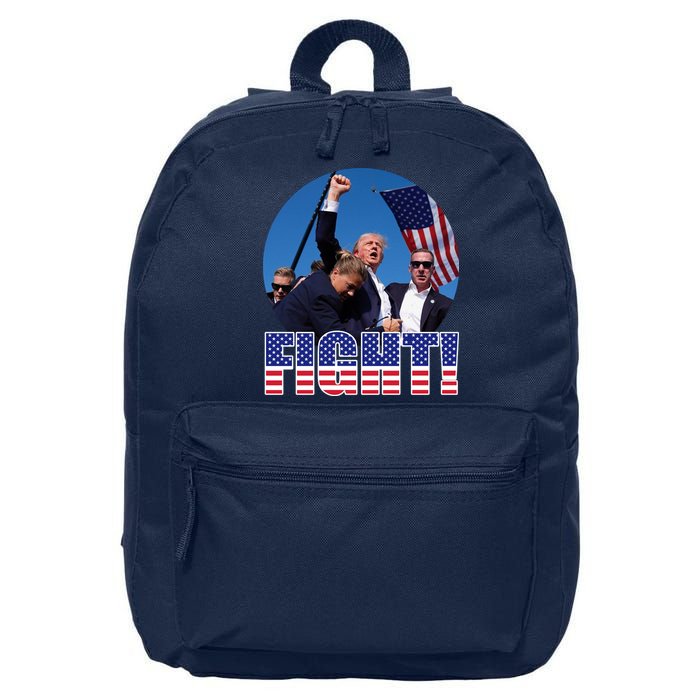 Trump Signals To Americans To Fight 16 in Basic Backpack