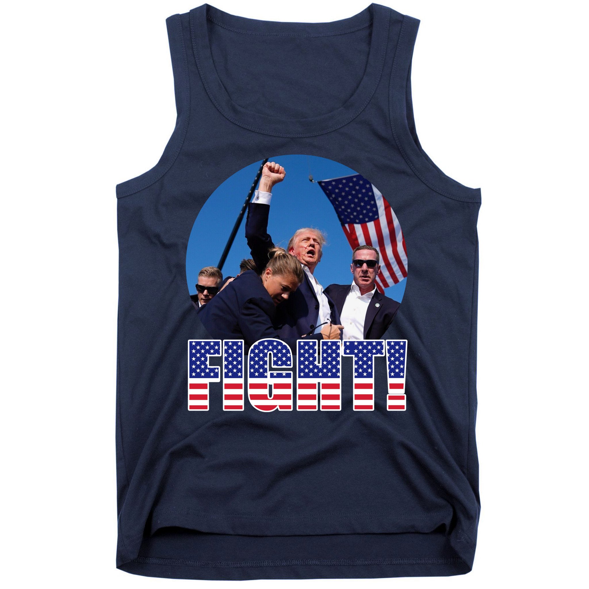 Trump Signals To Americans To Fight Tank Top