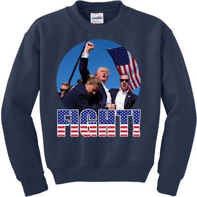 Trump Signals To Americans To Fight Kids Sweatshirt