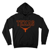 Texas State Tx Vintage Bull Head Proud Texans Hoodie