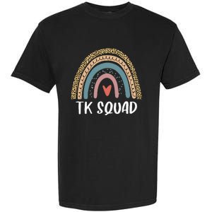 TK Squad Transitional Kindergarten Teacher Back To School Garment-Dyed Heavyweight T-Shirt