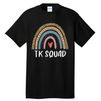 TK Squad Transitional Kindergarten Teacher Back To School Tall T-Shirt