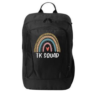 TK Squad Transitional Kindergarten Teacher Back To School City Backpack