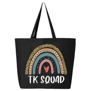 TK Squad Transitional Kindergarten Teacher Back To School 25L Jumbo Tote