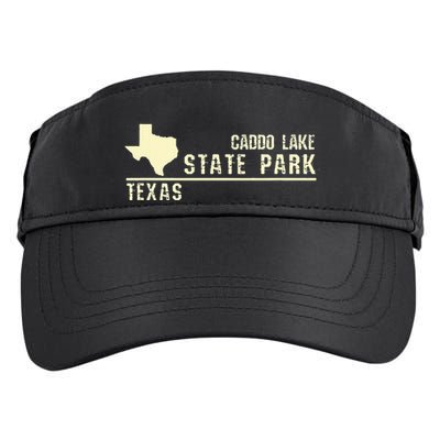 Tx Souvenir Texas Caddo Lake State Park Adult Drive Performance Visor