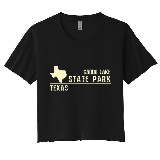 Tx Souvenir Texas Caddo Lake State Park Crop Top