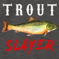 Trout Slayer Trout Fishing For Anlgers Vector Backpack