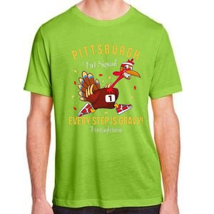 Trot Squad Turkey Thanksgiving 2024 Pennsylvania Pittsburgh Adult ChromaSoft Performance T-Shirt