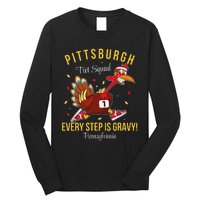 Trot Squad Turkey Thanksgiving 2024 Pennsylvania Pittsburgh Long Sleeve Shirt