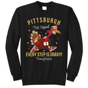 Trot Squad Turkey Thanksgiving 2024 Pennsylvania Pittsburgh Sweatshirt