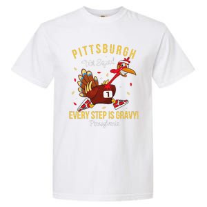 Trot Squad Turkey Thanksgiving 2024 Pennsylvania Pittsburgh Garment-Dyed Heavyweight T-Shirt