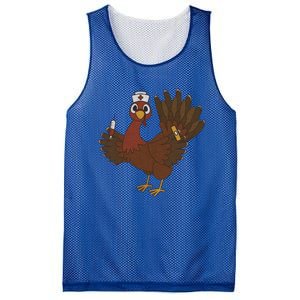 Thanksgiving Scrub Tops Turkey Nurse Holiday Nursing Gift Mesh Reversible Basketball Jersey Tank