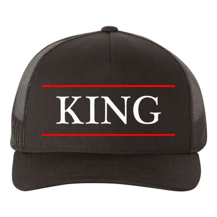 That Says The Word King On It Yupoong Adult 5-Panel Trucker Hat