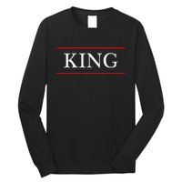 That Says The Word King On It Long Sleeve Shirt