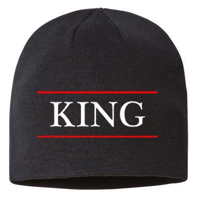 That Says The Word King On It Sustainable Beanie