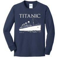 Titanic Shirt Kids Long Sleeve Shirt