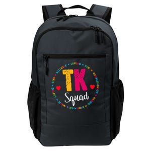 TK Squad Tee Transitional Kindergarten Teacher Team Crew Daily Commute Backpack