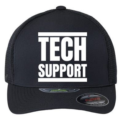 Tech Support Flexfit Unipanel Trucker Cap