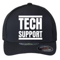 Tech Support Flexfit Unipanel Trucker Cap
