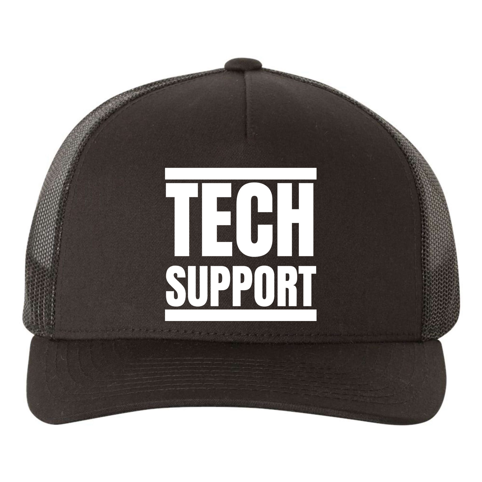 Tech Support Yupoong Adult 5-Panel Trucker Hat