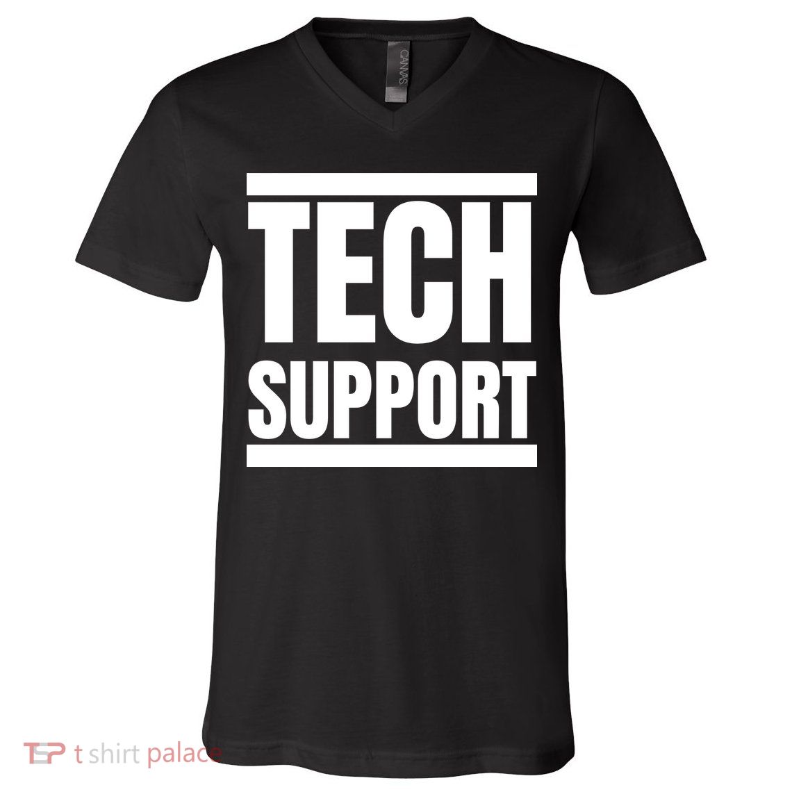 Tech Support V-Neck T-Shirt