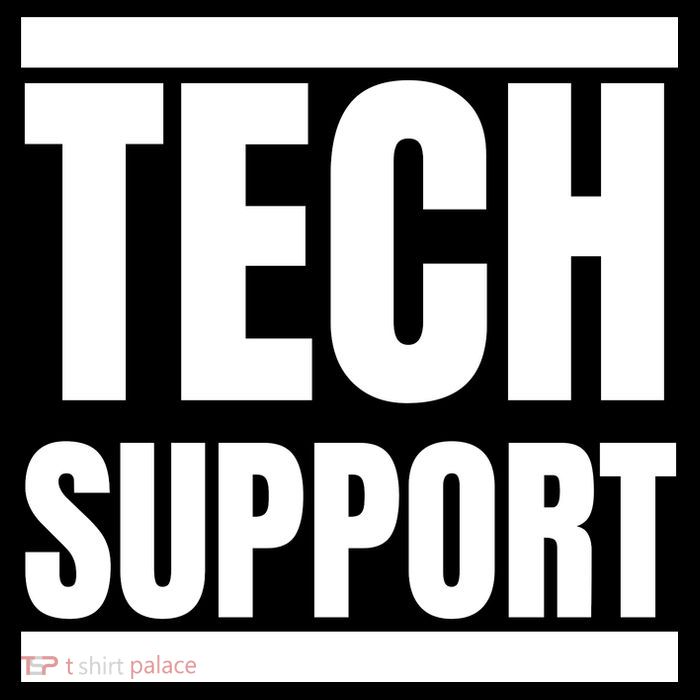 Tech Support Drawstring Bag