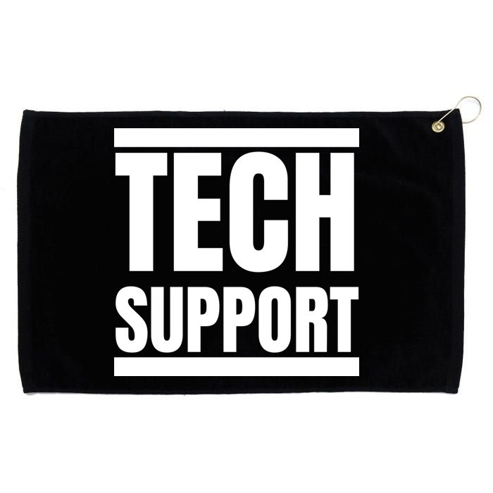 Tech Support Grommeted Golf Towel
