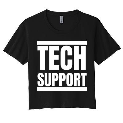 Tech Support Crop Top