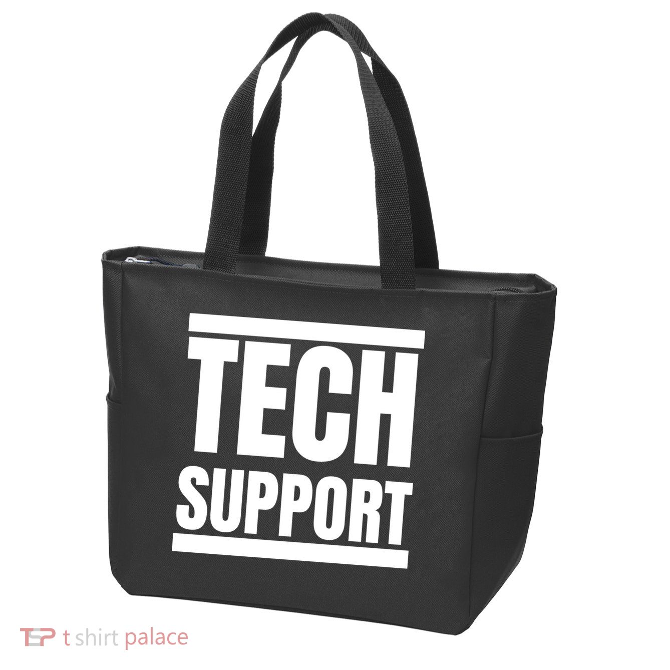 Tech Support Zip Tote Bag