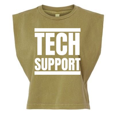 Tech Support Garment-Dyed Women's Muscle Tee