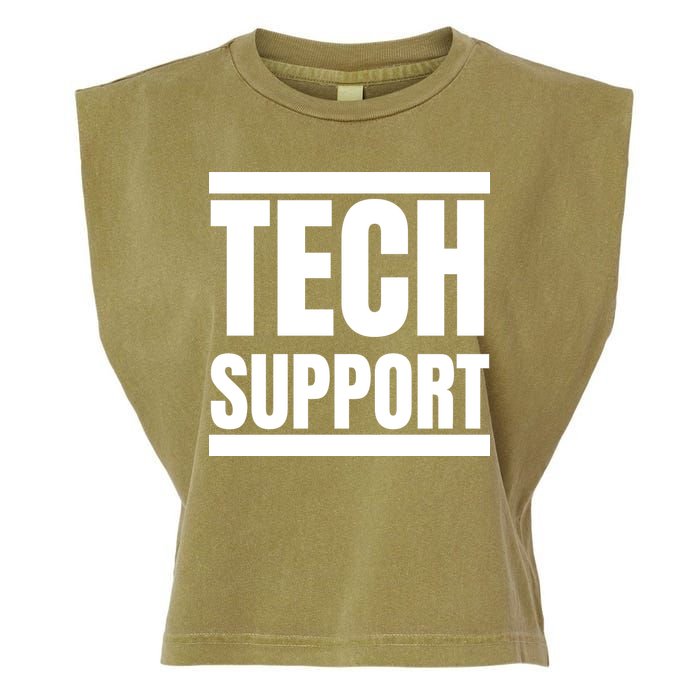Tech Support Garment-Dyed Women's Muscle Tee