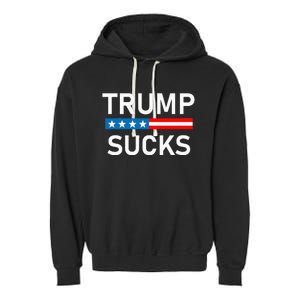 Trump Sucks Garment-Dyed Fleece Hoodie