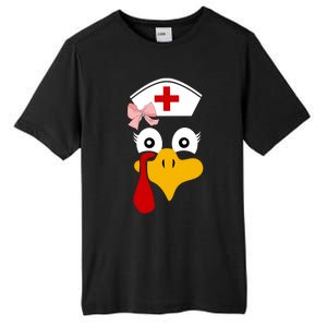 Thanksgiving Scrub Tops Turkey Nurse Nursing Cool Gift Tall Fusion ChromaSoft Performance T-Shirt