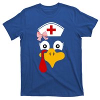 Thanksgiving Scrub Tops Turkey Nurse Nursing Cool Gift T-Shirt