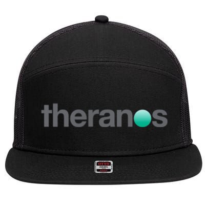 Theranos Swag 7 Panel Mesh Trucker Snapback Hat