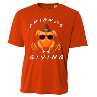 Turkey Squad Team Thanksgiving Friend Meaningful Gift Cooling Performance Crew T-Shirt