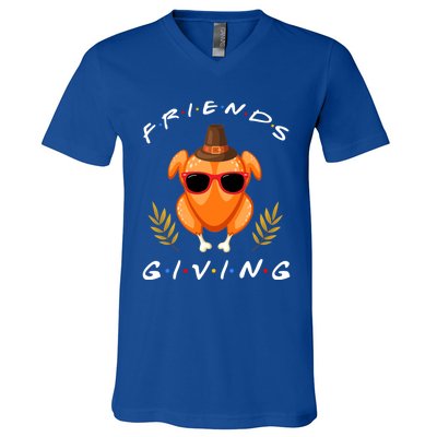 Turkey Squad Team Thanksgiving Friend Meaningful Gift V-Neck T-Shirt