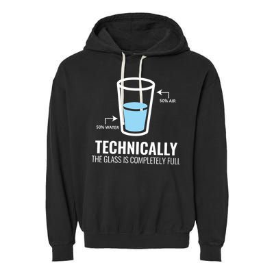 Technically Science Garment-Dyed Fleece Hoodie