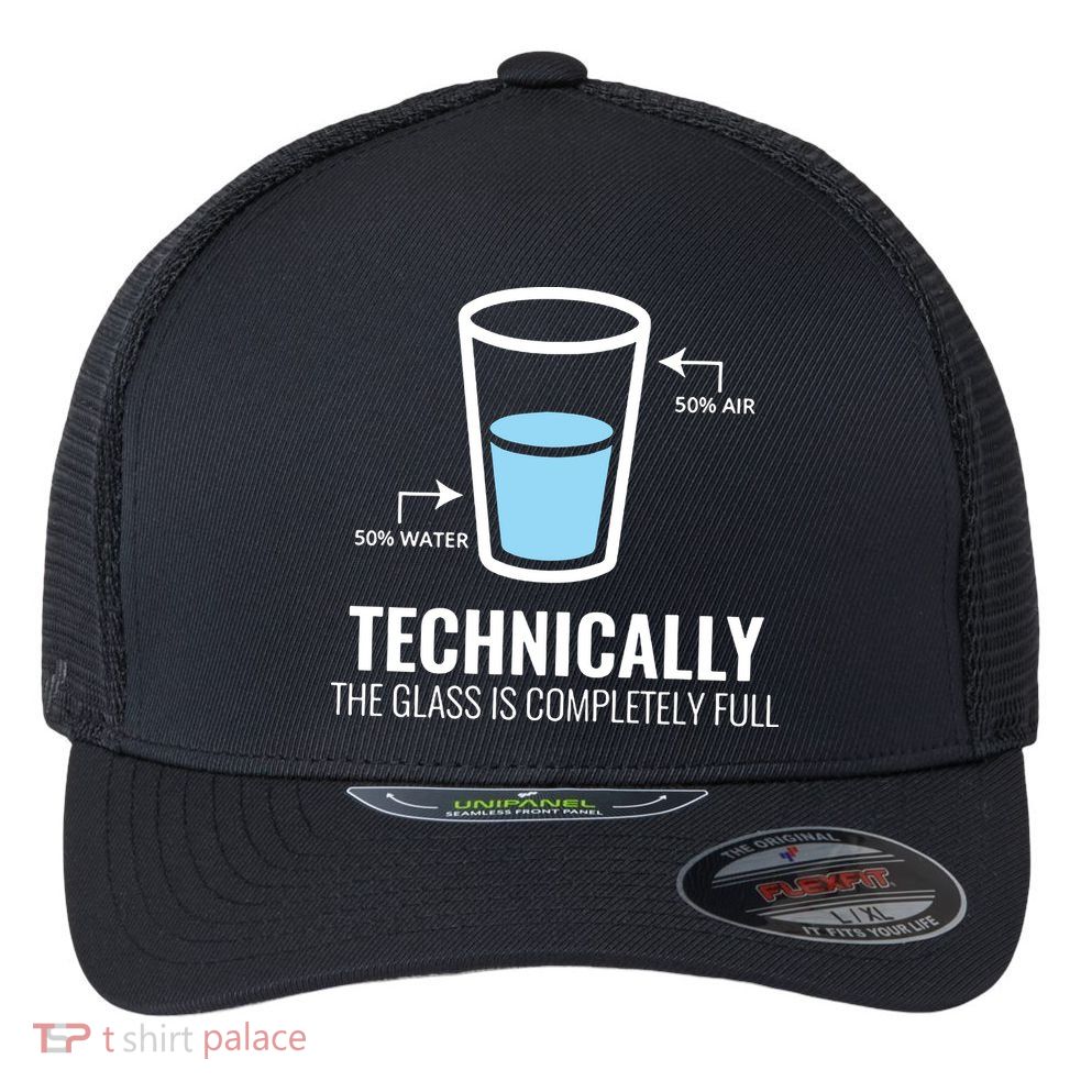 Technically Science Flexfit Unipanel Trucker Cap